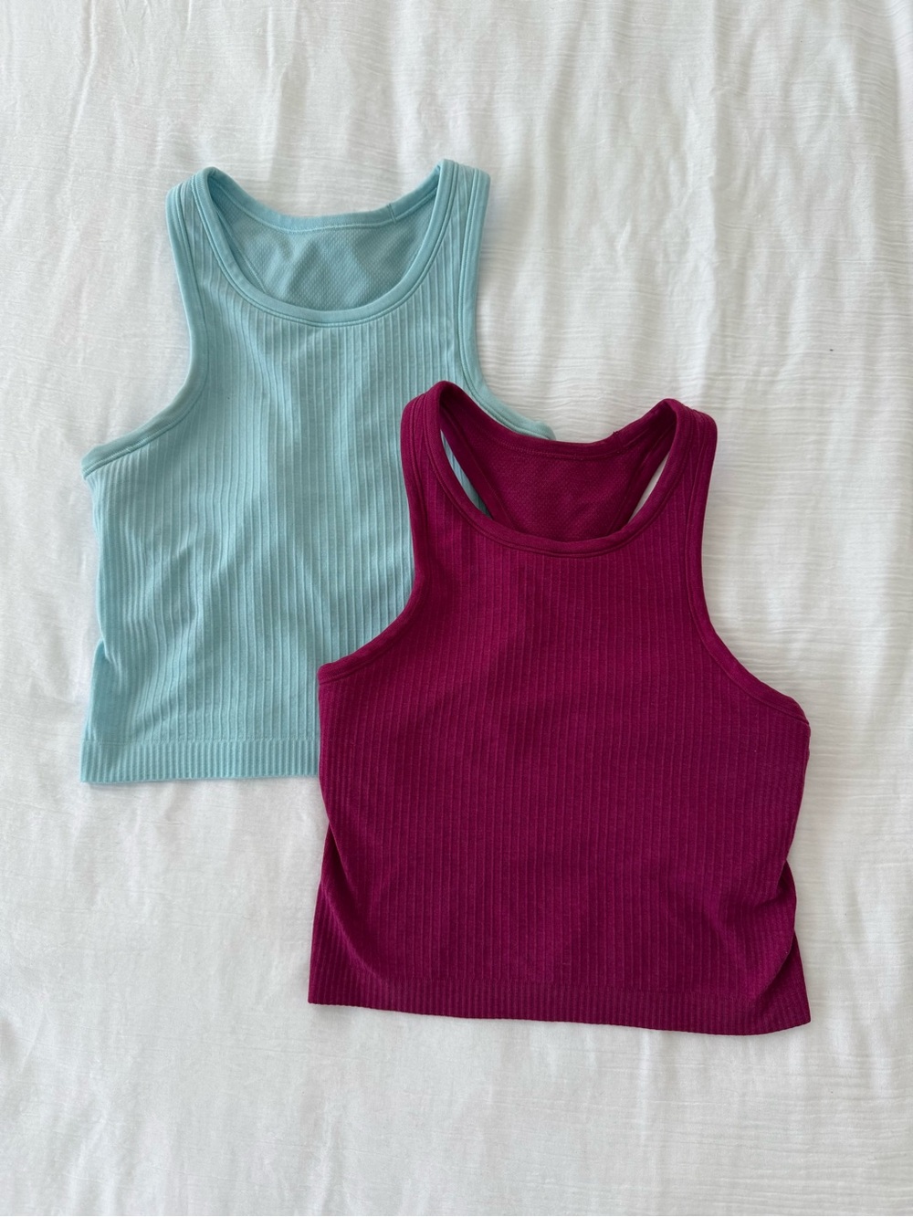 Lululemon Ebb to Street Cropped Racerback Tank Top
